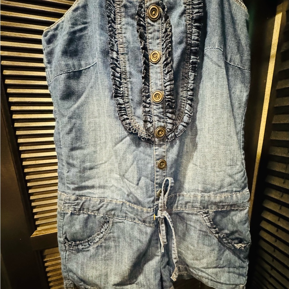 Decree Blue Denim Women's Overalls